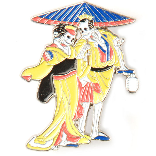 Grateful Dead Shangri La Dead Pewter Pin Badge