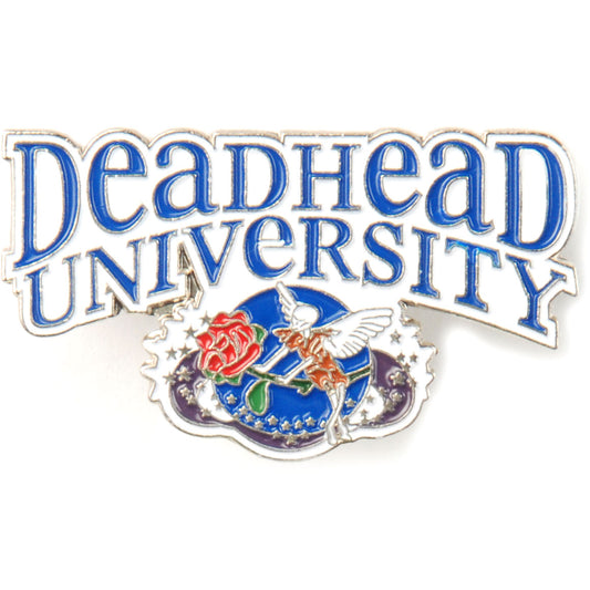 Grateful Dead Dead Head University Pewter Pin Badge