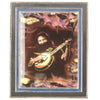 Jerry Playing Banjo Pewter Pin Badge