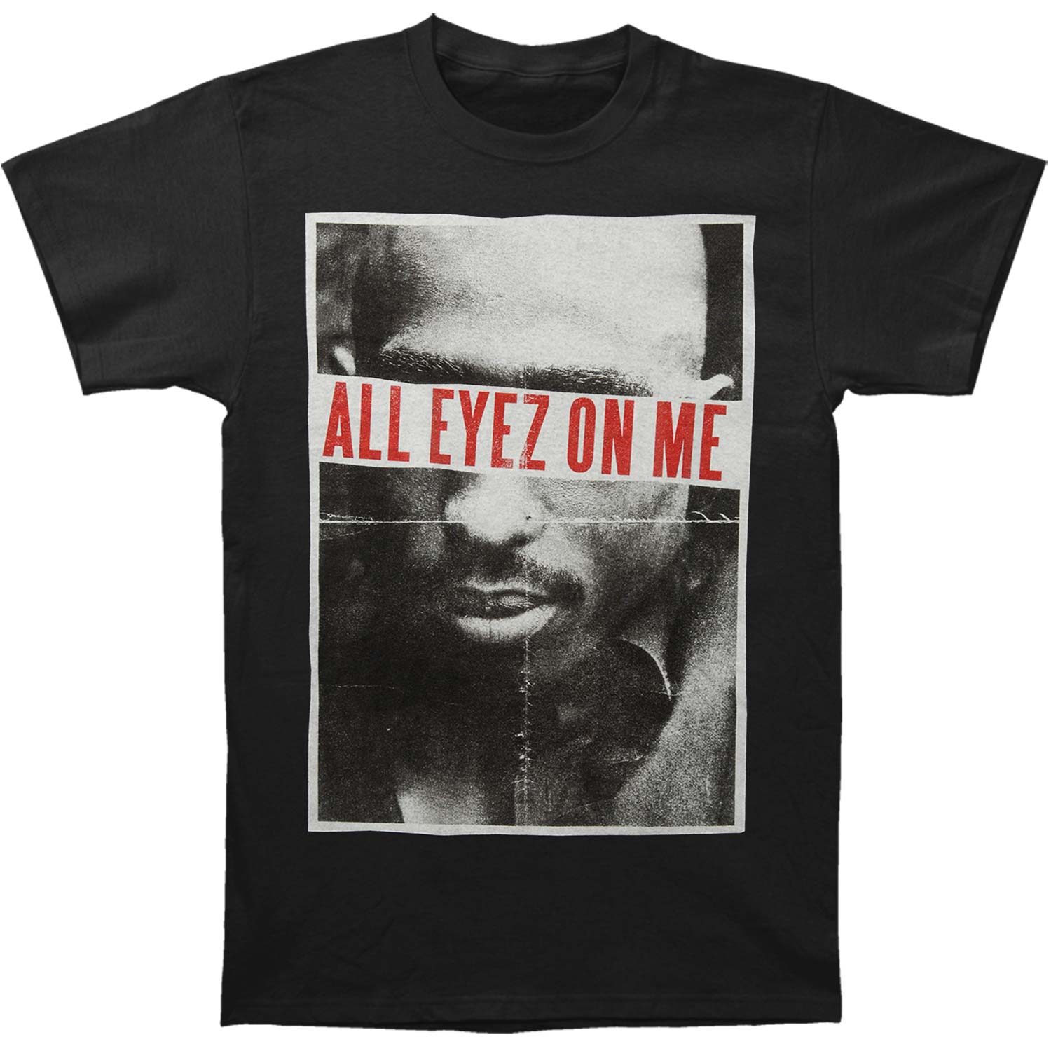 Tupac All Eyez Slim Fit T-shirt Front