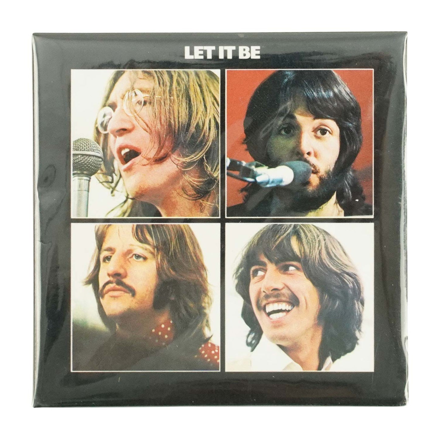 Beatles Let It Be Album Magnet Front