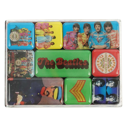 Beatles Sgt Pepper Magnet Front