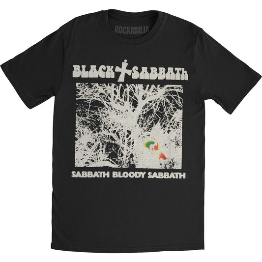 Black Sabbath Vintage Sabbath Bloody Sabbath Slim Fit T-shirt Front