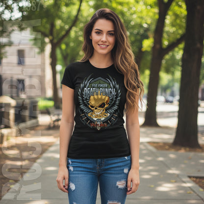 Trouble Ladies Tee Junior Top