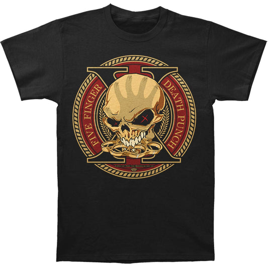 Five Finger Death Punch Trouble Decade Of Destruction T-shirt Front