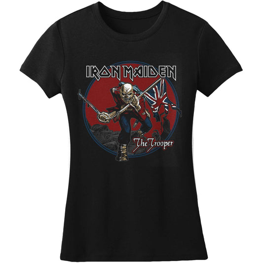 Trooper Red Sky Ladies Tee Junior Top