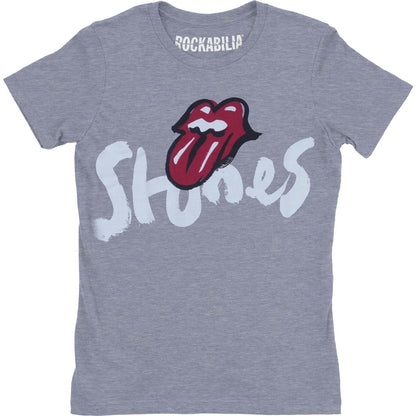 No Filter Brush Strokes Ladies Tee Junior Top