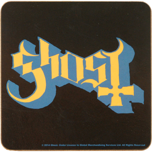 Ghost Logo Coaster Front
