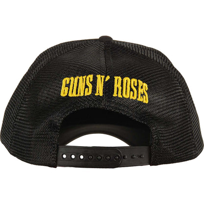 Guns N Roses Circle Logo Trucker Cap Back