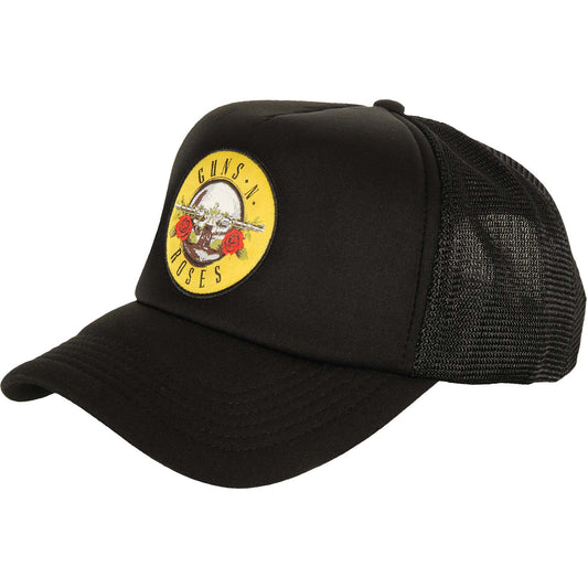 Guns N Roses Circle Logo Trucker Cap Front