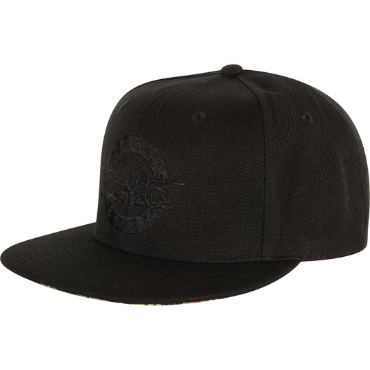 Guns N Roses Circle Logo Snapback Baseball Cap Front