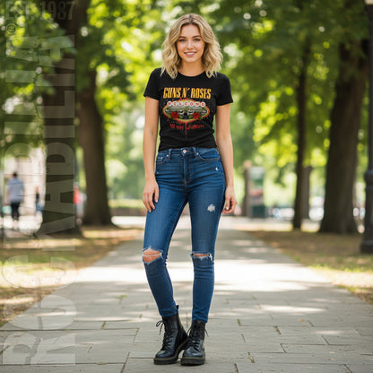 Welcome To The Jungle Ladies Tee Junior Top