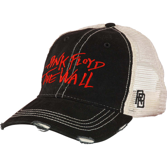 Cap;Distressed Trucker Cap
