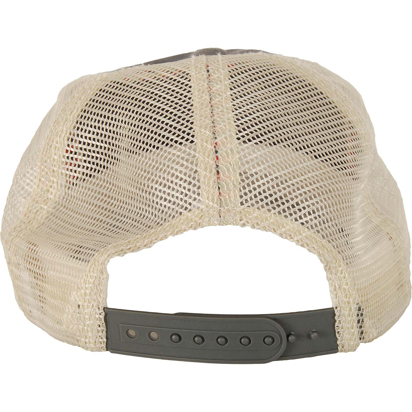 Woodstock Flag Distressed Trucker Cap Back