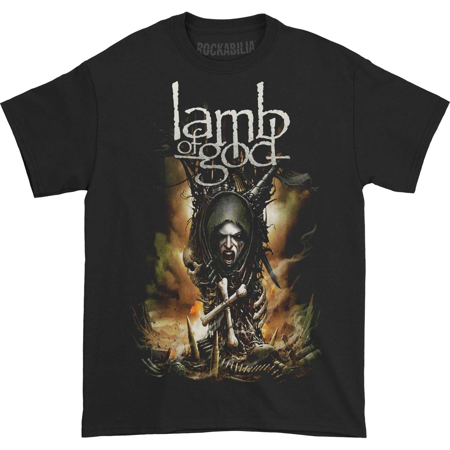 Lamb Of God Spirit Warrior T-shirt Front