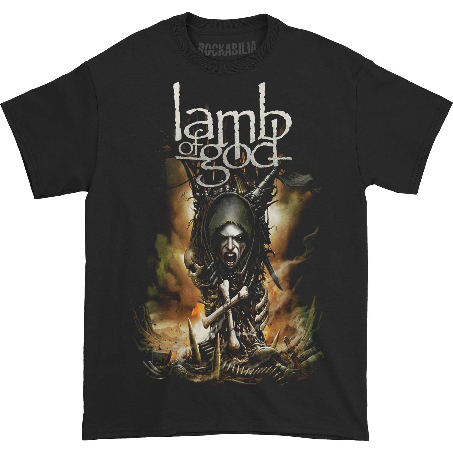 Lamb Of God Spirit Warrior T-shirt Front