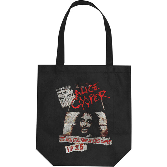 Alice Cooper VIP 2015 Tote Bag Wallets & Handbags Front