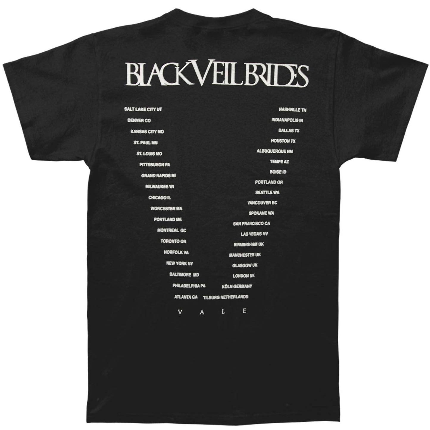 Vale World Tour T-shirt