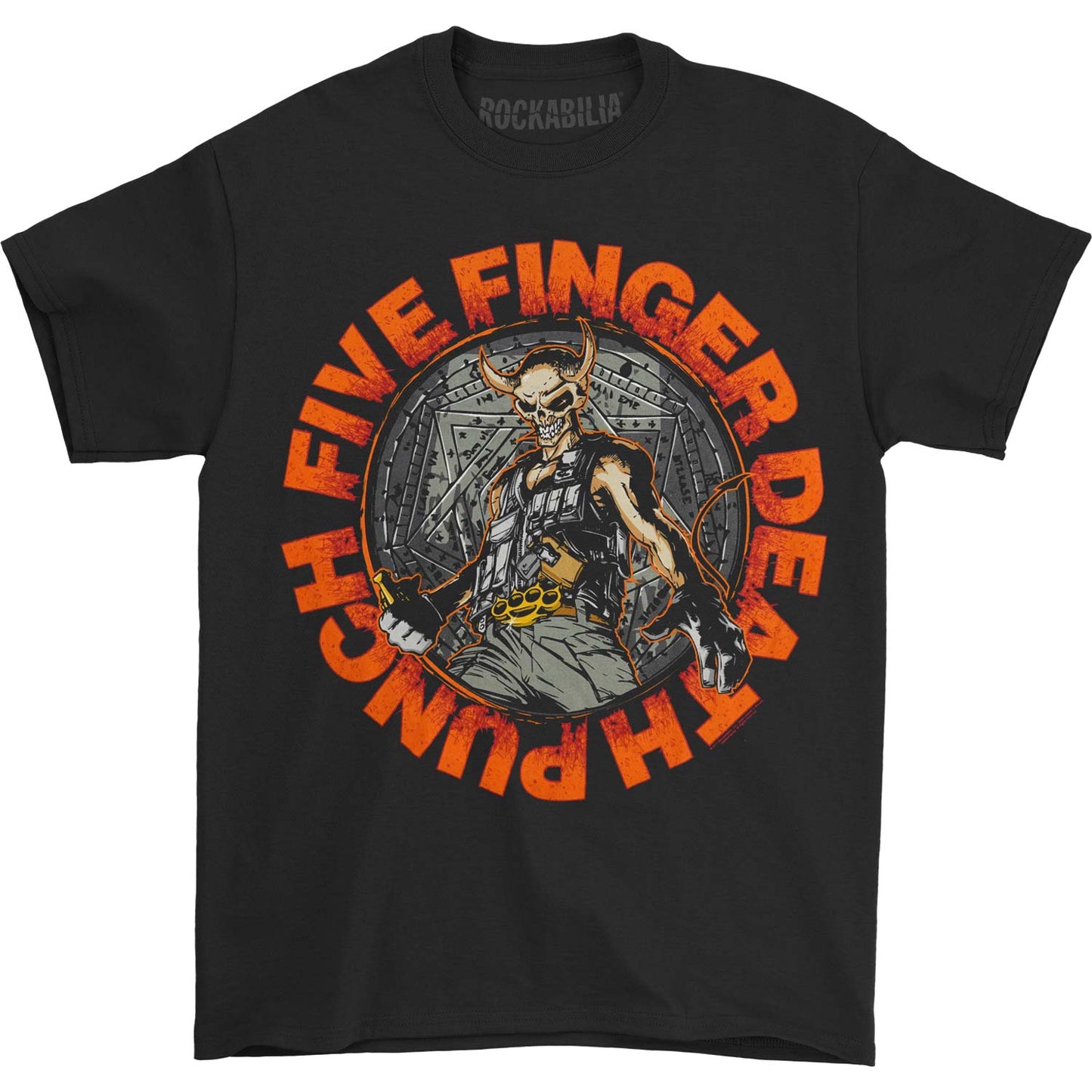 Five Finger Death Punch Devil T-shirt Front