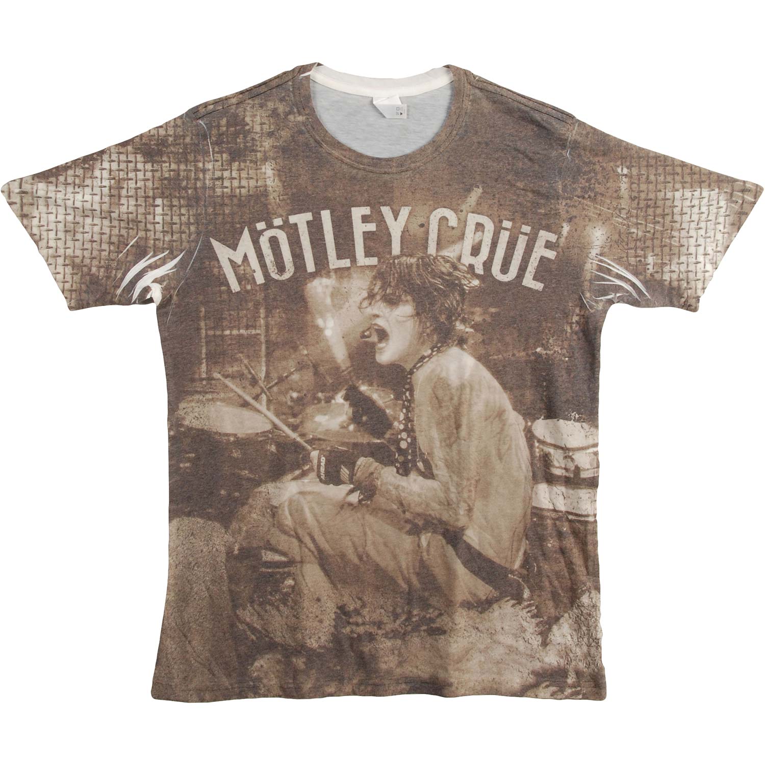 Official Motley Crue Tommy Lee Sublimation T-shirt | Rockabilia