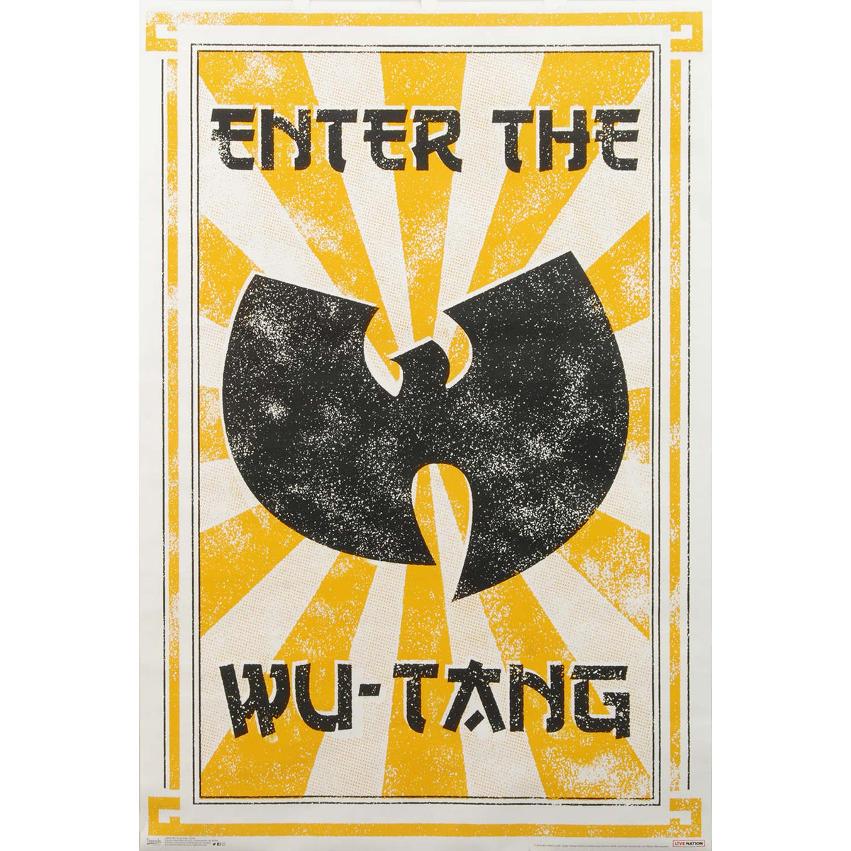 Wu Tang Clan Enter Domestic Poster Front