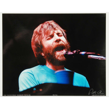 Grateful Dead Brent Singing Promo Glossy