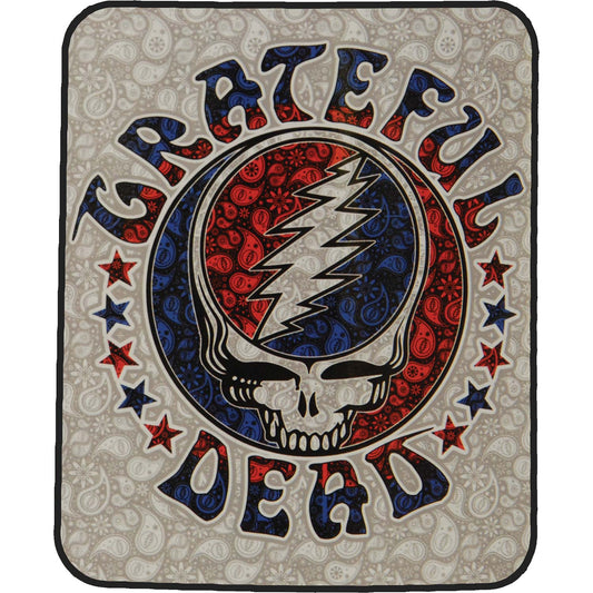Grateful Dead SYF Fleece Blanket Front