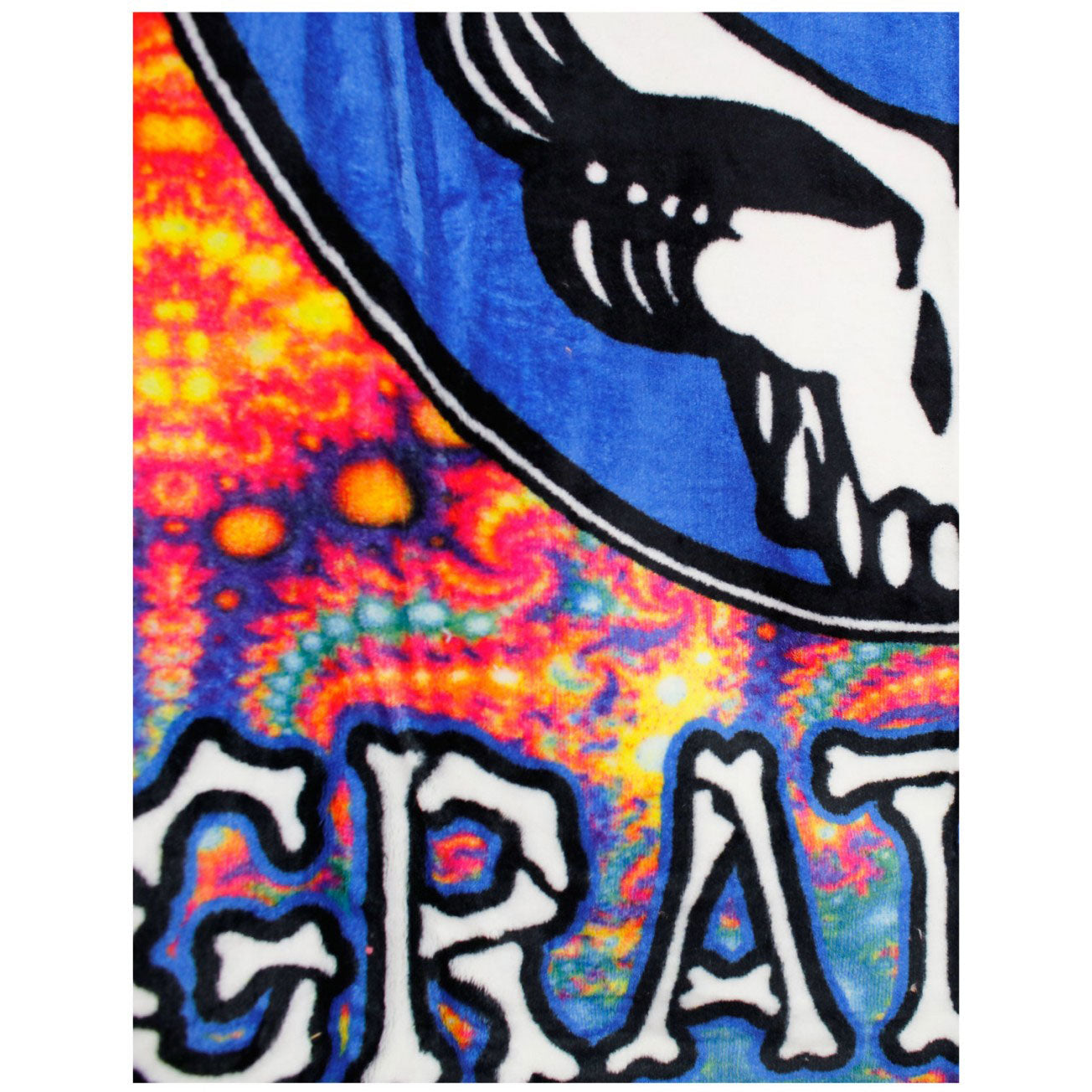 Grateful Dead SYF Bone Logo Fleece Blanket