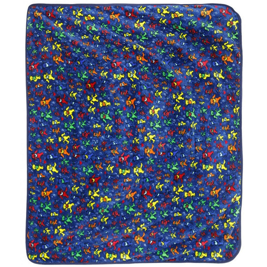 Grateful Dead AO Dancing Bears Fleece Blanket