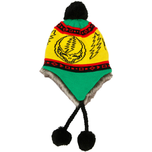 Grateful Dead SYF & Bolt Beanie Front