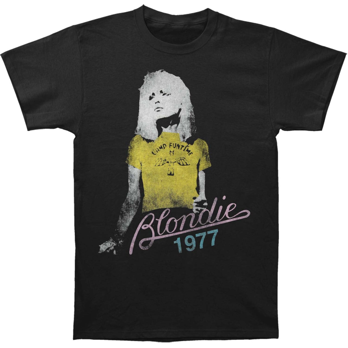 Blondie 1977 Slim Fit T-shirt Front