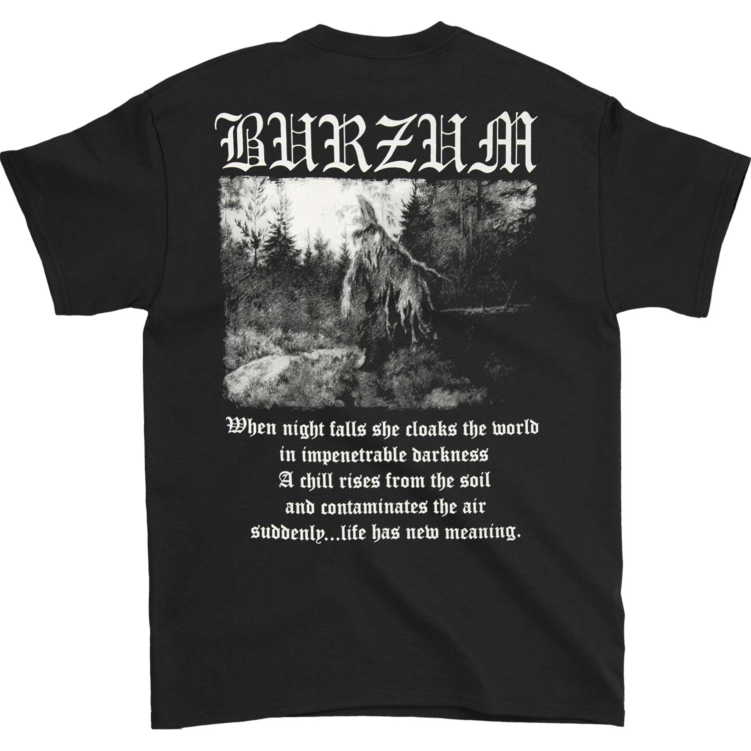 Burzum Filosofem T-shirt Back