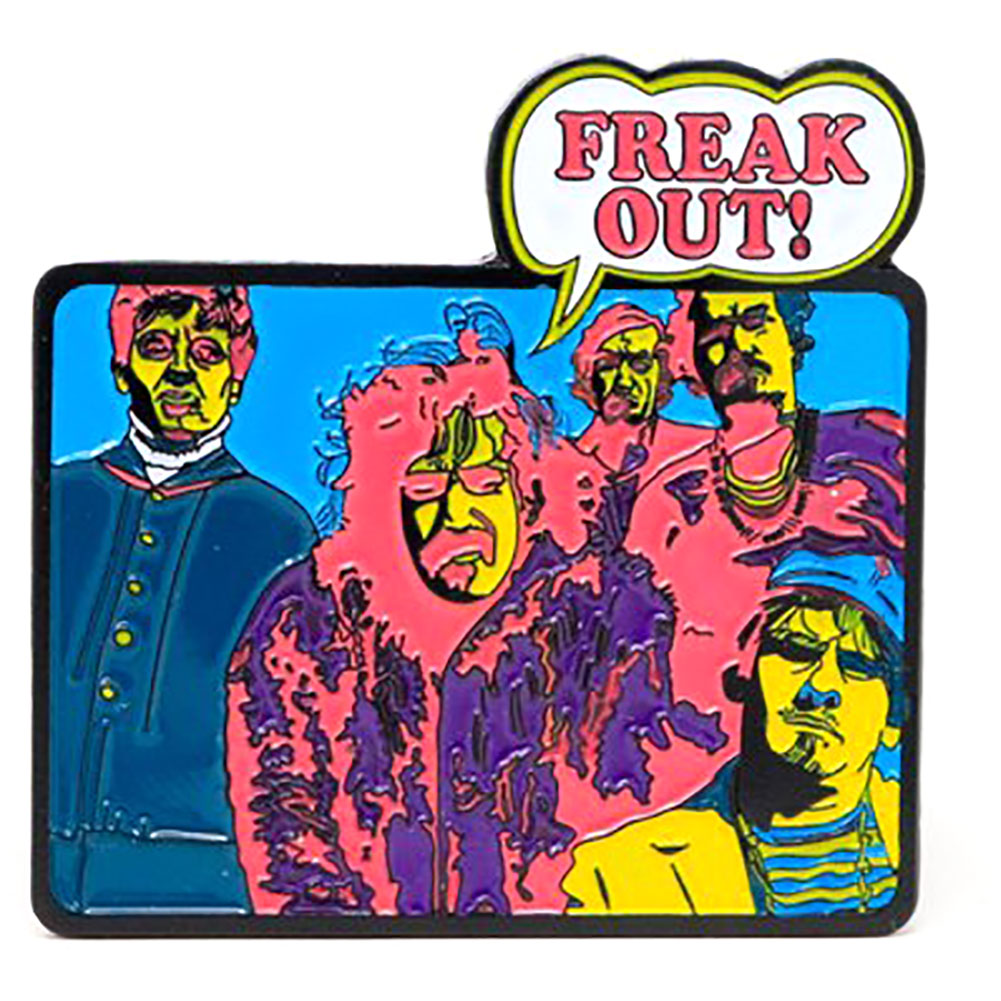 Frank Zappa Freak Out! Album Pewter Pin Badge