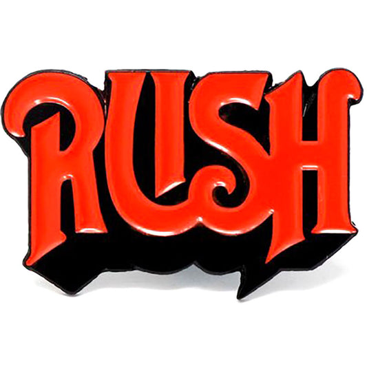 Rush 1st Logo Pewter Pin Badge