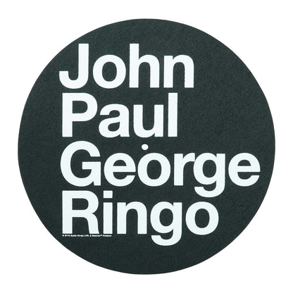 Beatles Drop T Logo & JPGR Slipmat Front