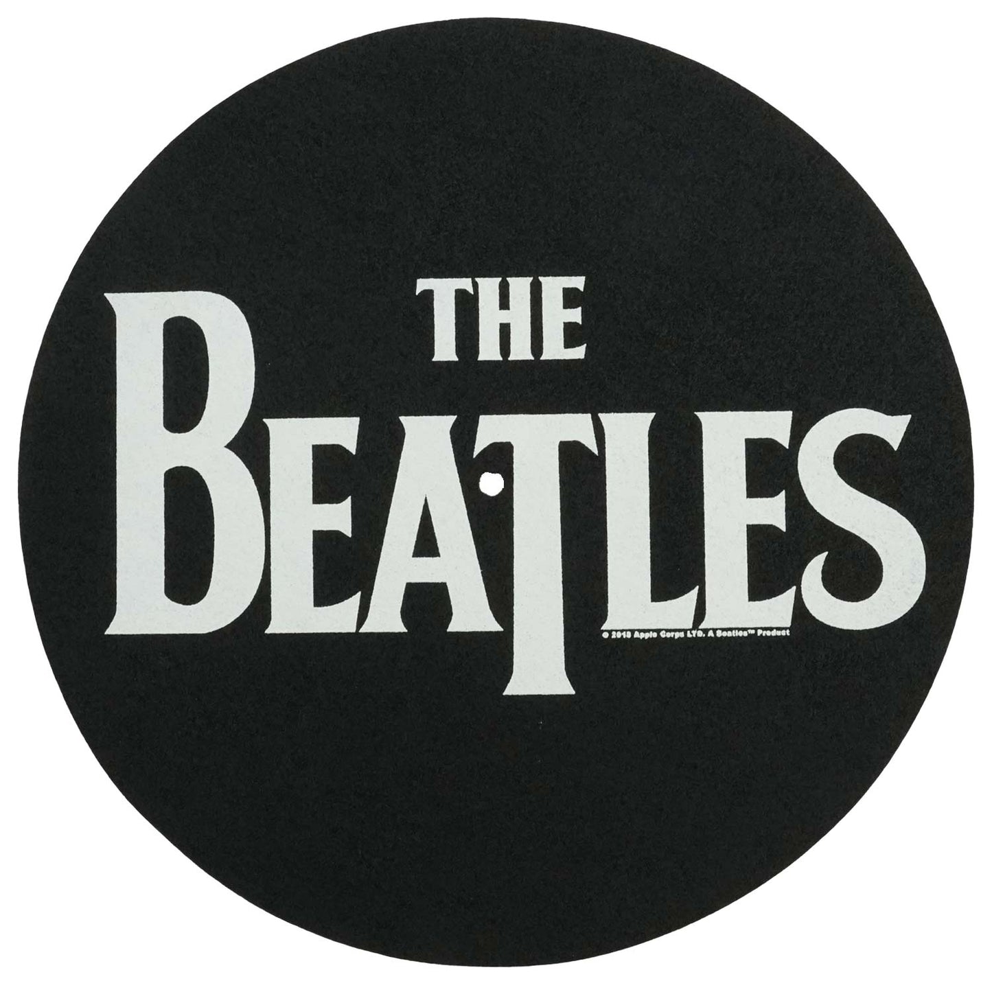 Beatles Drop T Logo & Apple Slipmat Back