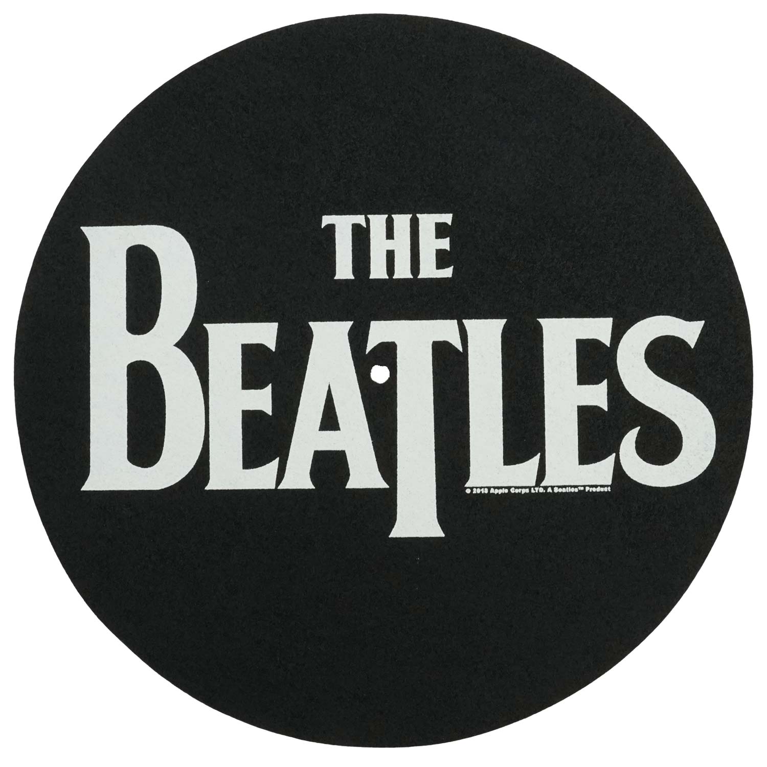 Beatles Drop T Logo & Apple Slipmat Back