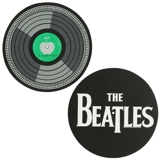 Beatles Drop T Logo & Apple Slipmat Front