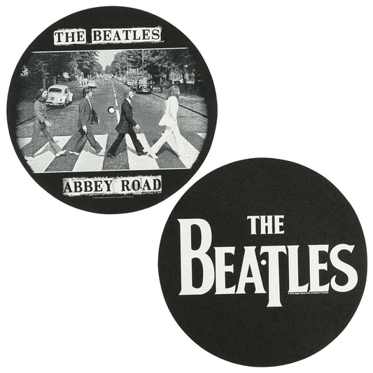 Beatles Drop T Logo & Abbey Road Slipmat Front