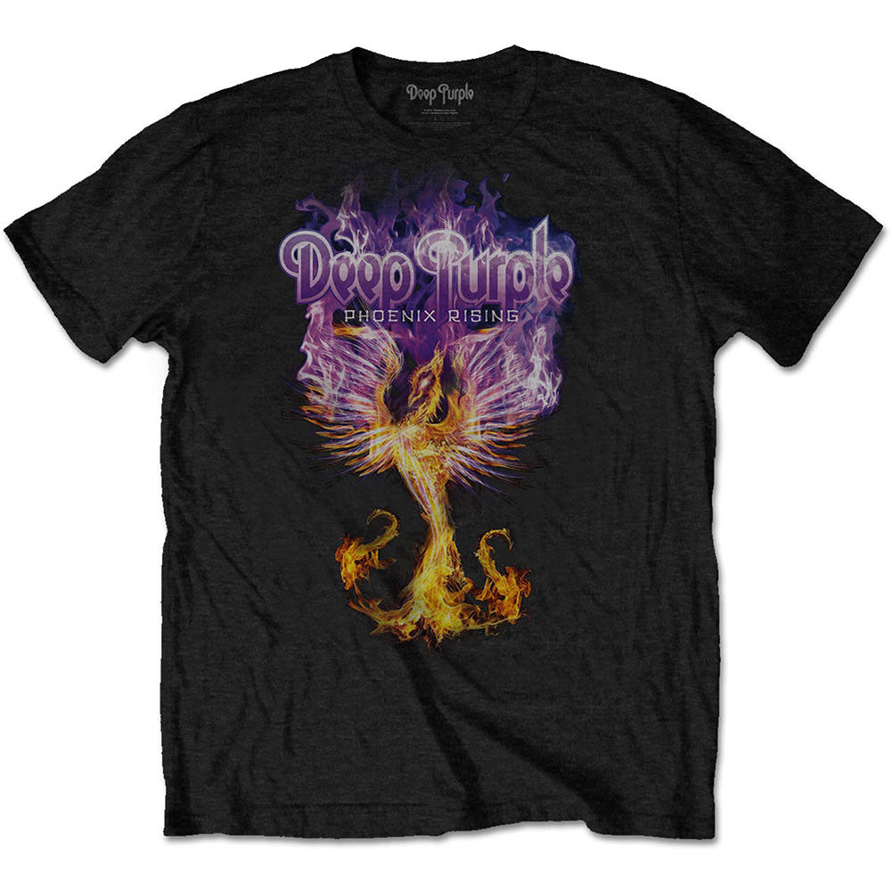 Deep Purple Phoenix Rising Slim Fit T-shirt Front