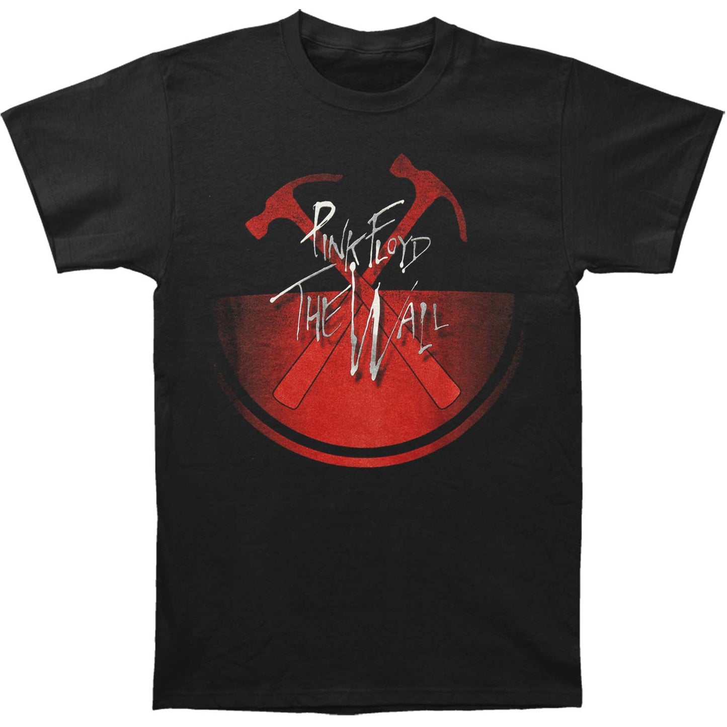 Pink Floyd The Wall Oversized Hammers Slim Fit T-shirt Front