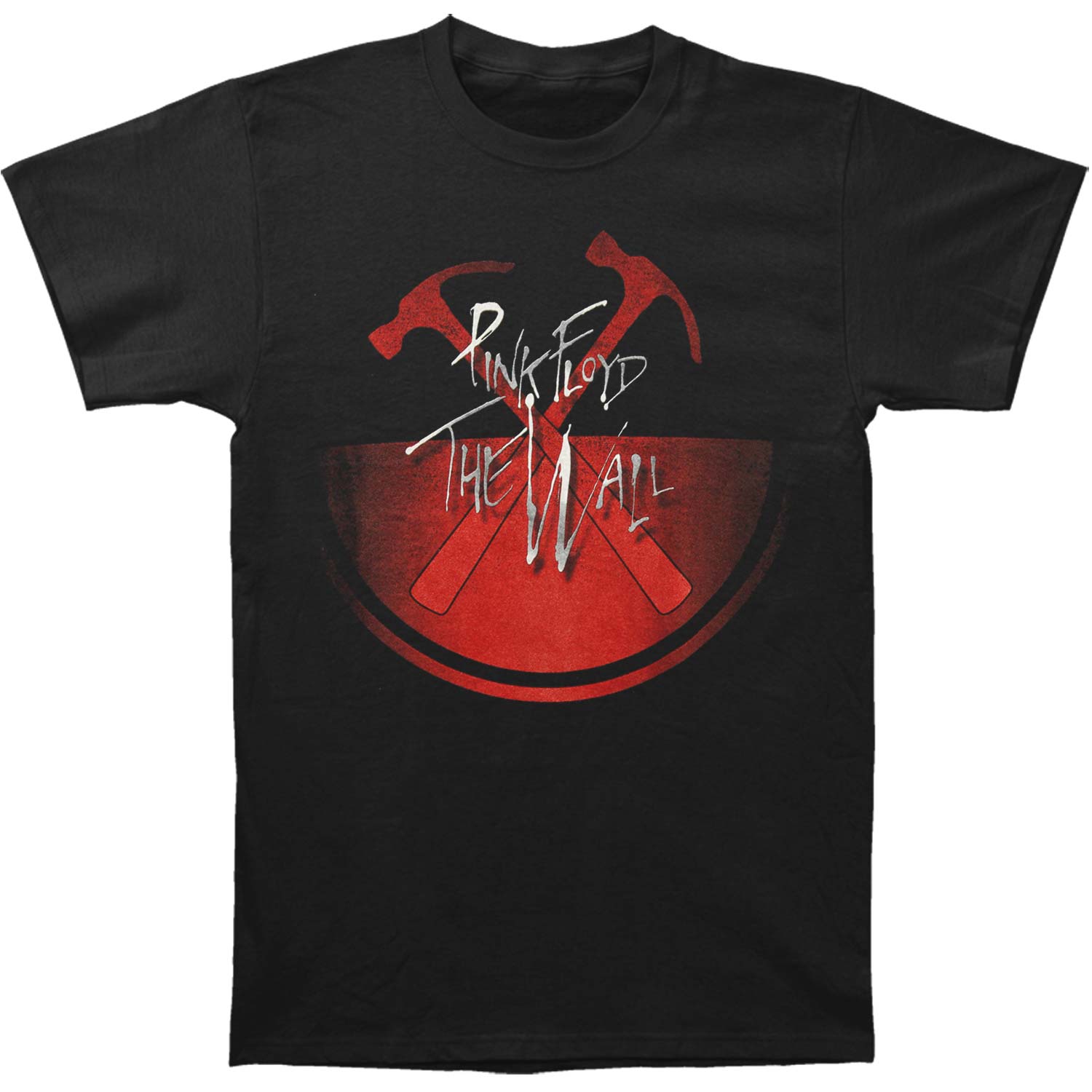 Pink Floyd The Wall Oversized Hammers Slim Fit T-shirt Front