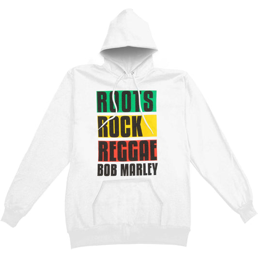 Bob Marley RRR Block Hoodie Hooded Sweatshirt Front