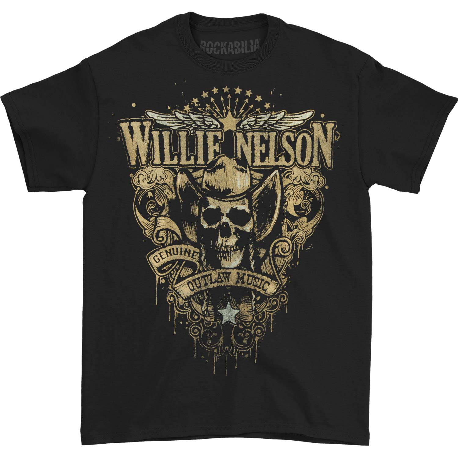 Willie Nelson Genuine Outlaw T-shirt