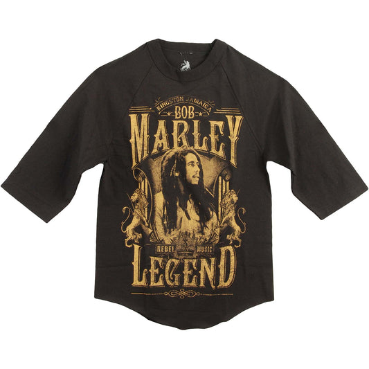 Bob Marley Marley Legend Baseball Jersey Front