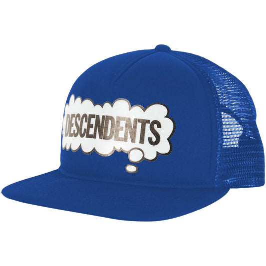 Descendents Thought Bubble Word Snapback Mesh Trucker Trucker Cap Front