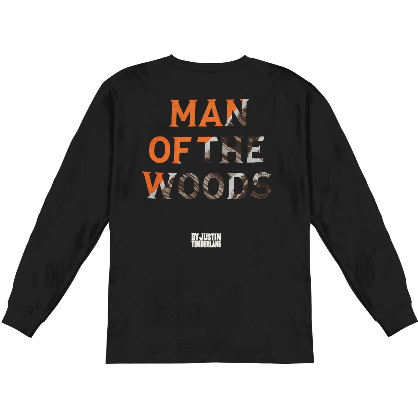 Justin Timberlake MOTW Torn Long Sleeve Long Sleeve Back