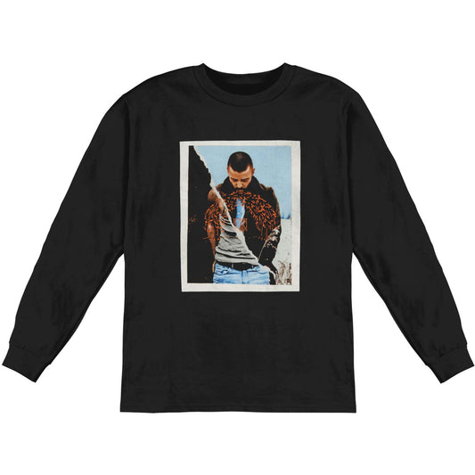 Justin Timberlake MOTW Torn Long Sleeve Long Sleeve Front