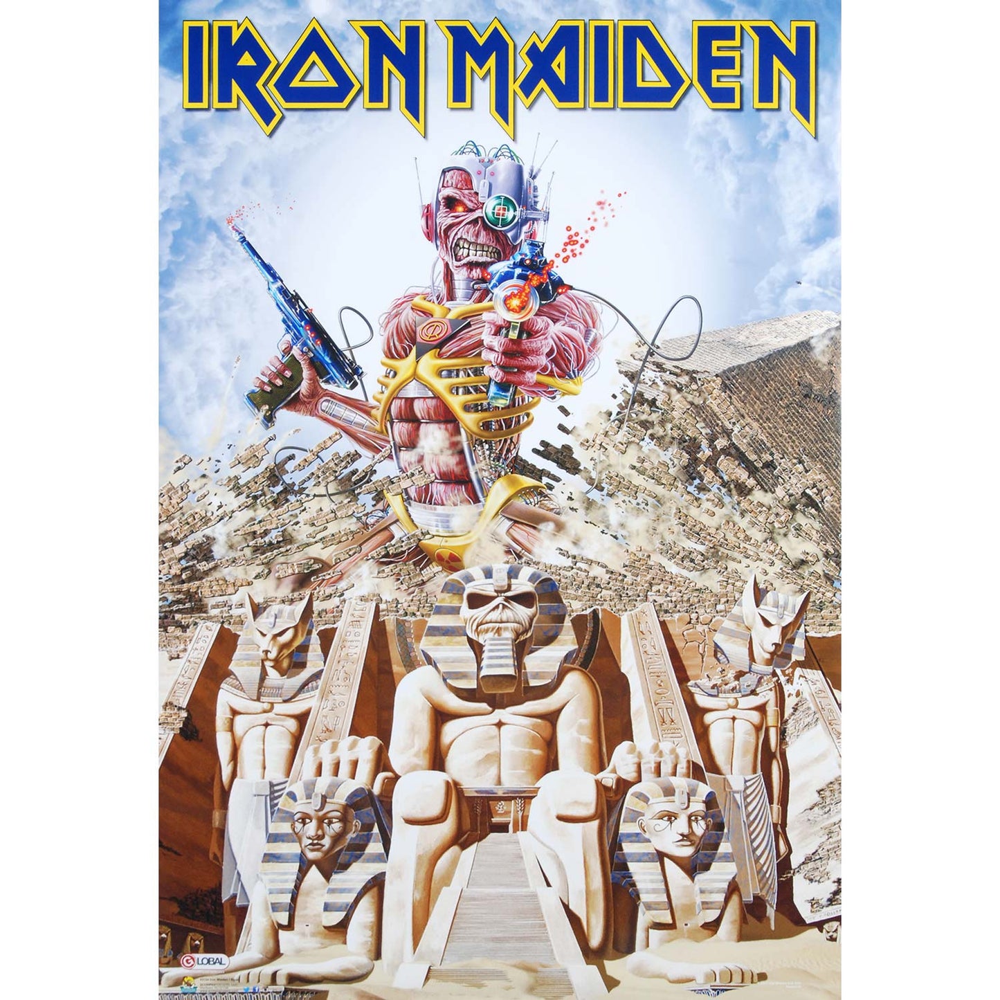 Powerslave Domestic Poster