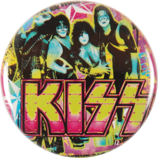 KISS Party Button Front